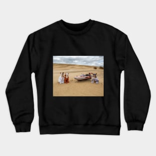 Taking a pit stop Crewneck Sweatshirt